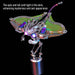 Mechanical Manta Ray 3D Steampunk Metal Kits with Bright Eyes and Translucent Wings