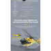 YU XIANG F06 RC Helicopter 1/36 Scale EC-135 2.4G 6-Channel Direct-Drive Brushless 3D Aerobatic Aircraft Model