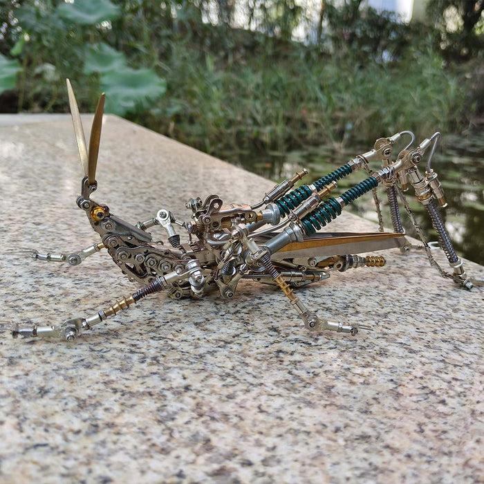 3D Metal Mechanical Grasshopper Model Kit 