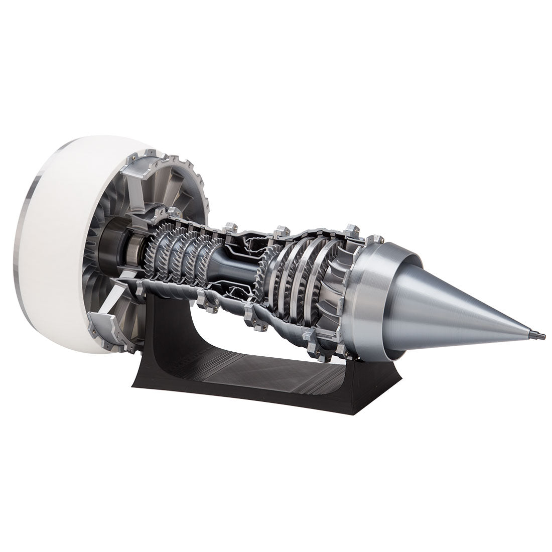 SKYMECH TRENT900 1/15 Scale 3D Printed Functional Turbofan Aircraft Engine Model (RTR Electric Light Version)