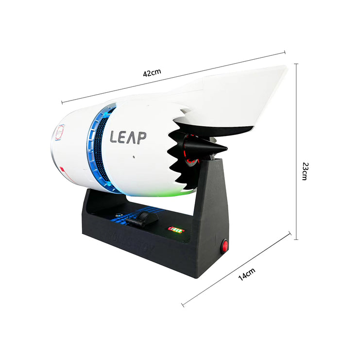 3D Printed Functional Nacelle Thrust Reverser Turbofan Engine Model