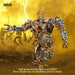 protoss mecha 3D metal model with light steampunk DIY jigsaw crafts