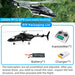 FLYWING FW450L Airwolf 450-Class RC Helicopter 2.4G RC 6CH Electric Airplane Model