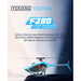 YU XIANG F280 2.4G 6CH RC Brushless Direct Drive 3D/6G Stunt Helicopter RTF Model