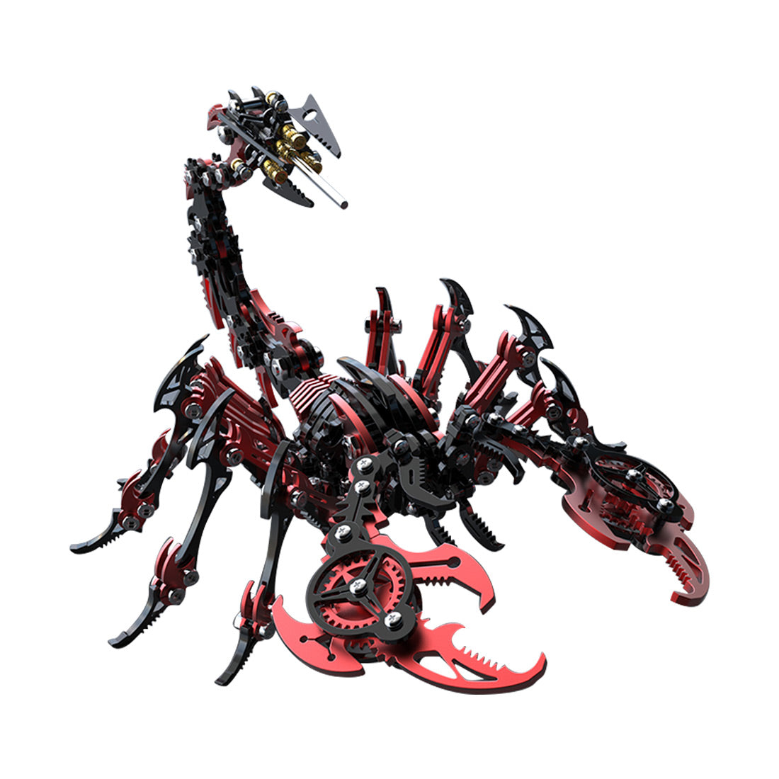 metal scorpion model 3d diy mechanical games animal assembling