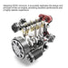 enginediy l4 engine enjomor gs l4 dohc inline 4 cylinder 4 stroke water-cooled rc gasoline engine model that works ic engine