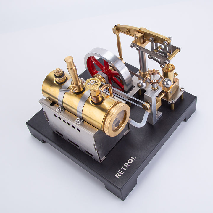 RETROL SE-01 Full Metal Stationary Beam Steam Engine Model 