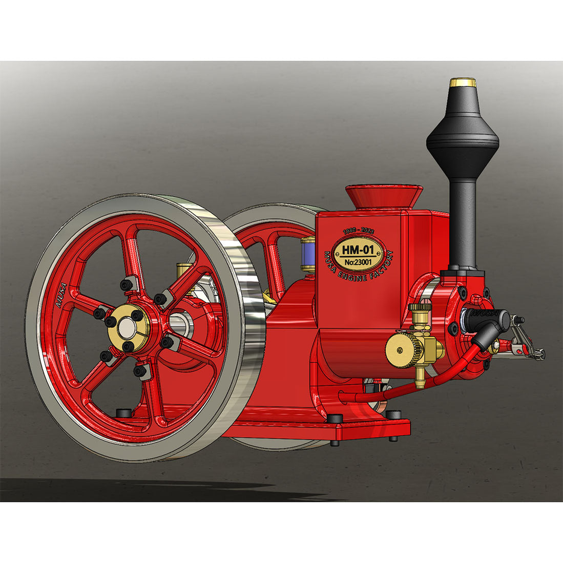 RETROL HM-01 7cc Antique Hit and Miss Engine 4-stroke Stationary Engin ...