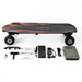 UIOFO LW22 RC Dual-drive Scooter Electric Skateboard with Rubber Wheels and LED Lights Set