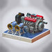 cison ohv v8 engine model kit that works one key start