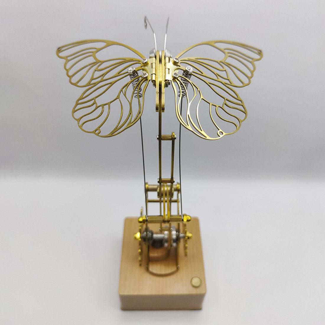 Mechanical Butterfly Dynamic 3D DIY Mechanical Metal Butterfly Model Kit for Kids, Teens, and Adults