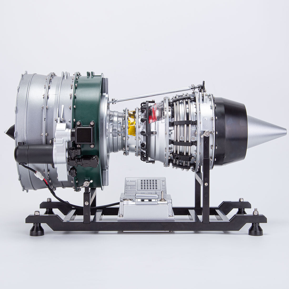 TECHING 1/10 Full Metal Working Turbofan Engine Model - Build Your Own ...