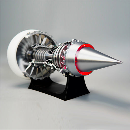 SKYMECH TRENT900 1/15 Scale 3D Printed Functional Turbofan Aircraft Engine Model (RTR Electric Light Version)