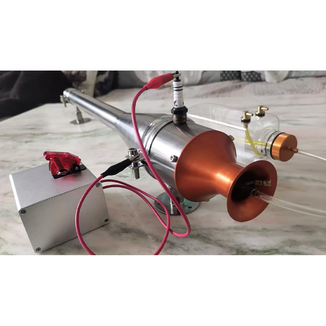 SKYMECH Pulse Jet Engine Medium Valve-Controlled Gasoline Internal Combustion Model Airplane Model Engine