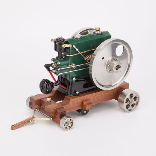 RETROL&OKMO 1/8 scale 3.6cc mini vintage single cylinder four-stroke gasoline engine model diesel engine (Tailor RTR Version)