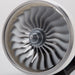 SKYMECH TRENT900 1/15 Scale 3D Printed Functional Turbofan Aircraft Engine Model (RTR Electric Light Version)