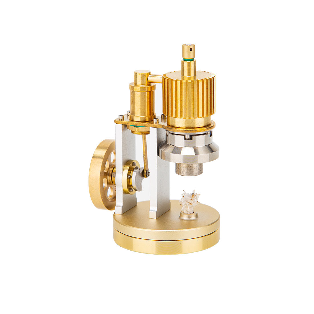 ENJOMOR Ringbom J01 Stirling Engine Miniature Free-piston Hot Air External Combustion Engine Model (Kit Version)