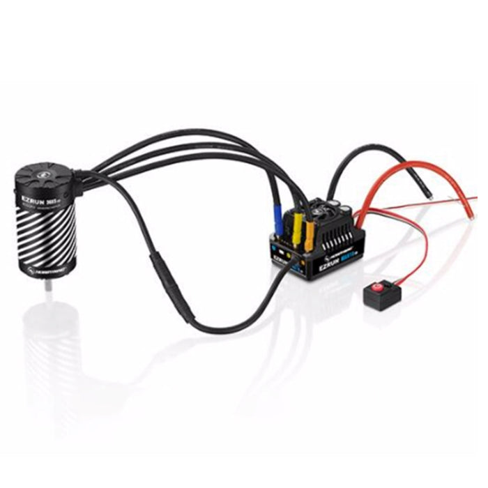 HW EzRun MAX10 G2+3652 G3 3300KV Sensored Brushless Power Kit with Extension Wire&ESC&Motor Set