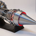 SKYMECH TRENT900 1/15 Scale 3D Printed Functional Turbofan Aircraft Engine Model (RTR Electric Light Version)