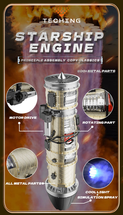 teching metal turbofan engine model kit that works build your own turbojet engine electric small bypass ratio twin rotor aircraft model dm135 strike fighter