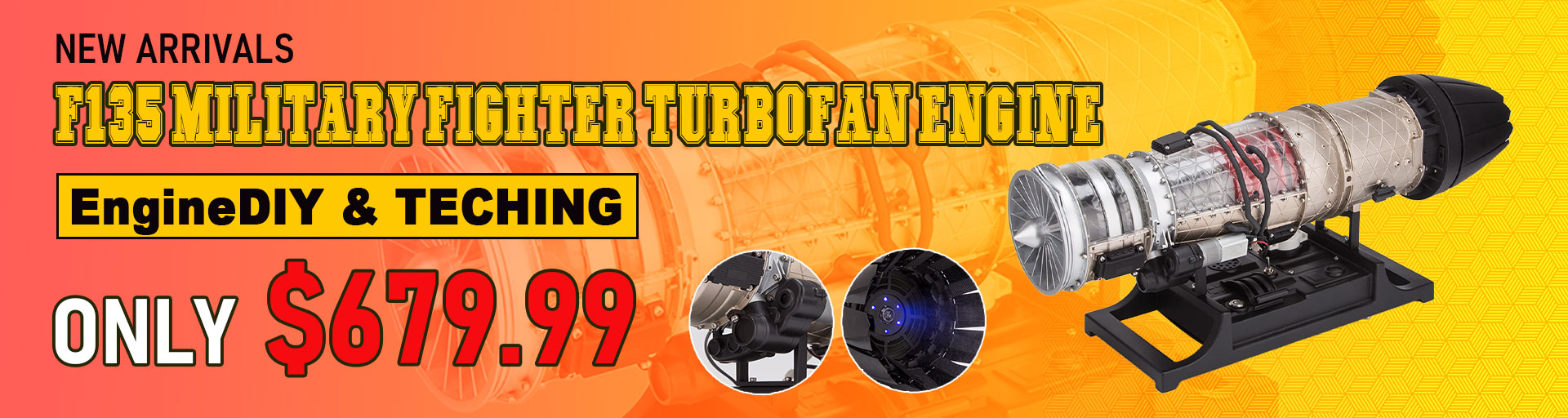 teching turbofan engine model kit that works