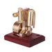 Mini Single Cylinder Swing Steam Engine Model without Boiler - enginediy