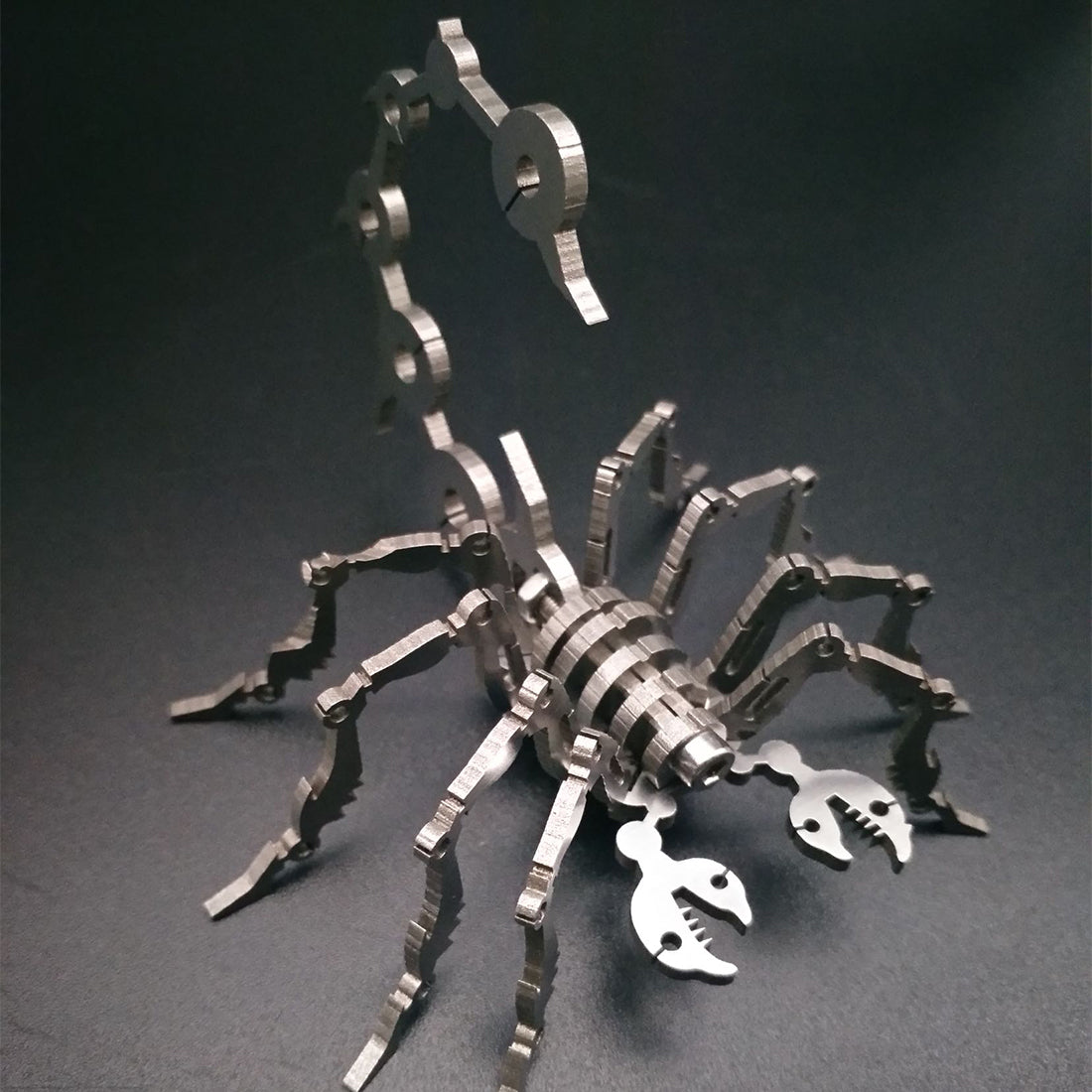 3D Metal Puzzle Scorpion Model Kit DIY Games Assembly Jigsaw Creative Gift - enginediy