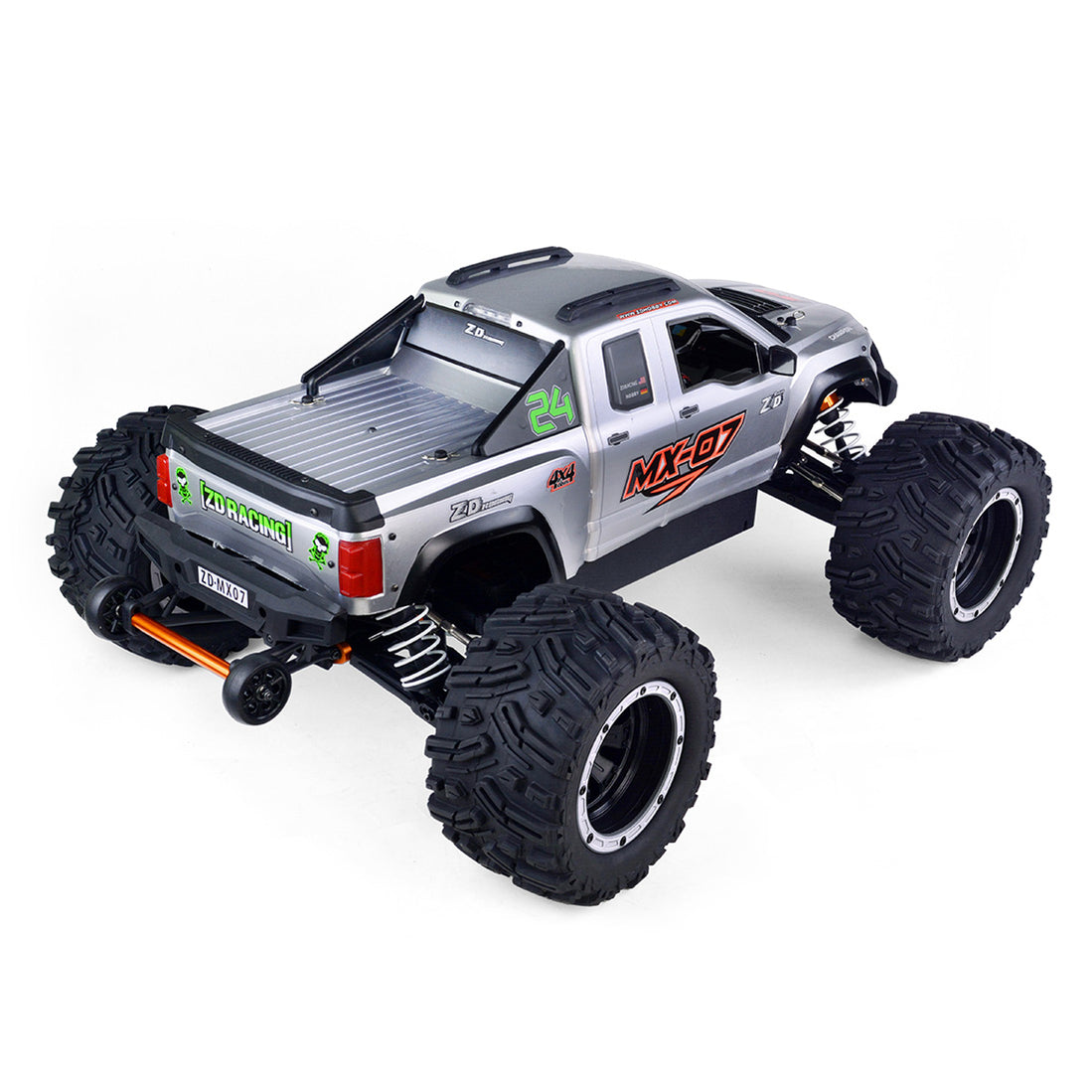 ZD Racing MX-07 1/7 4WD Monster Off-road Car - KIT Version– EngineDIY