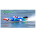 TFL 1148 V-Shaped O Boat Brushless RC Boat Model with 3660/2070KV Brushless Motor and 120A ESC ARTR Version - enginediy