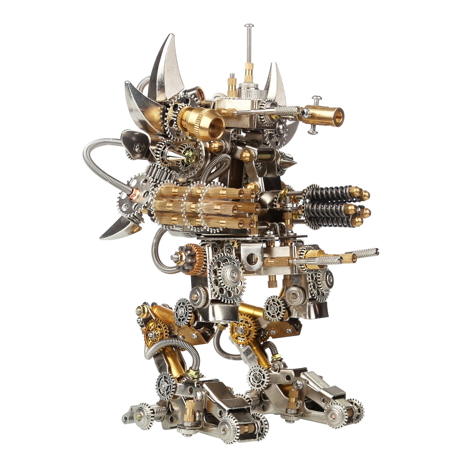 3D Metal Mechanical Puzzle Magnetic Mecha DIY Assembly Model Kit for Kids, Teens, and Adults