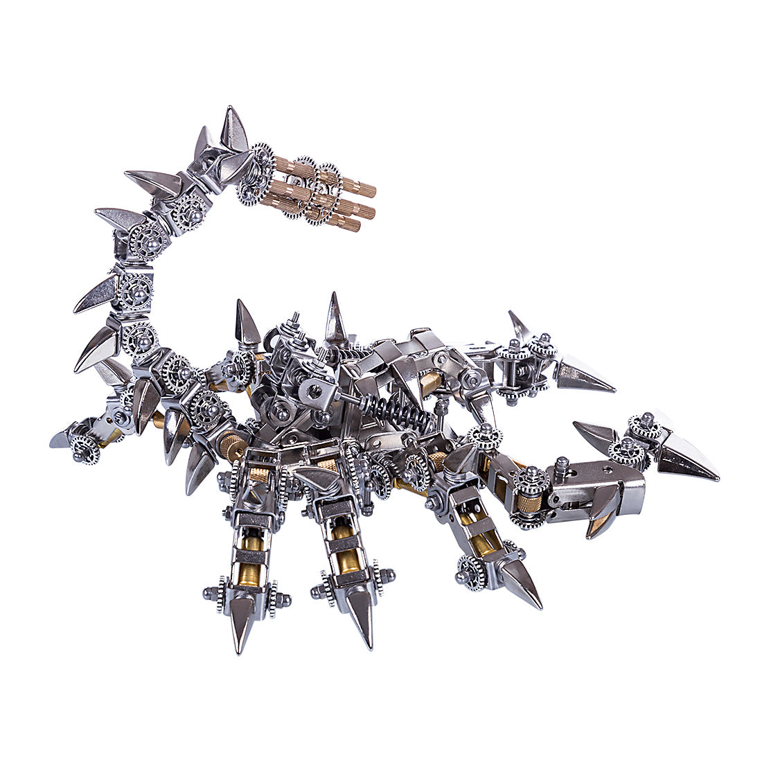 3D Puzzle Model Kit Mechanical  War Scorpion Metal Games DIY Assembly Jigsaw Crafts Creative Gift - enginediy