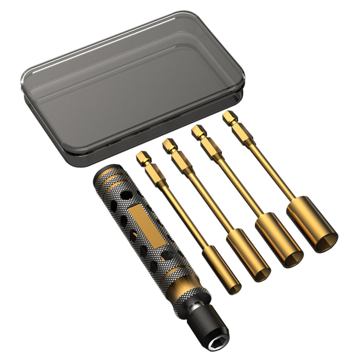 Titanium Screwdriver Set Maintenance Tools DIY Tool Set for RC Engine Models