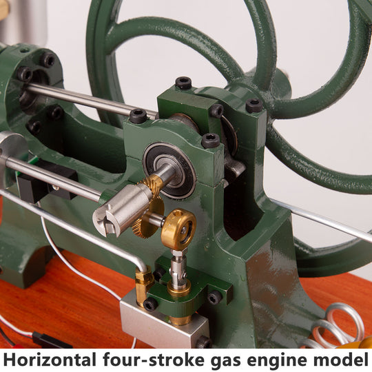 RETROL Antique 4-Stroke Hot-bulb Engine Simulation Horizontal Water-cooled Gasoline Tractor Engine Internal Combustion Engine Model Collection