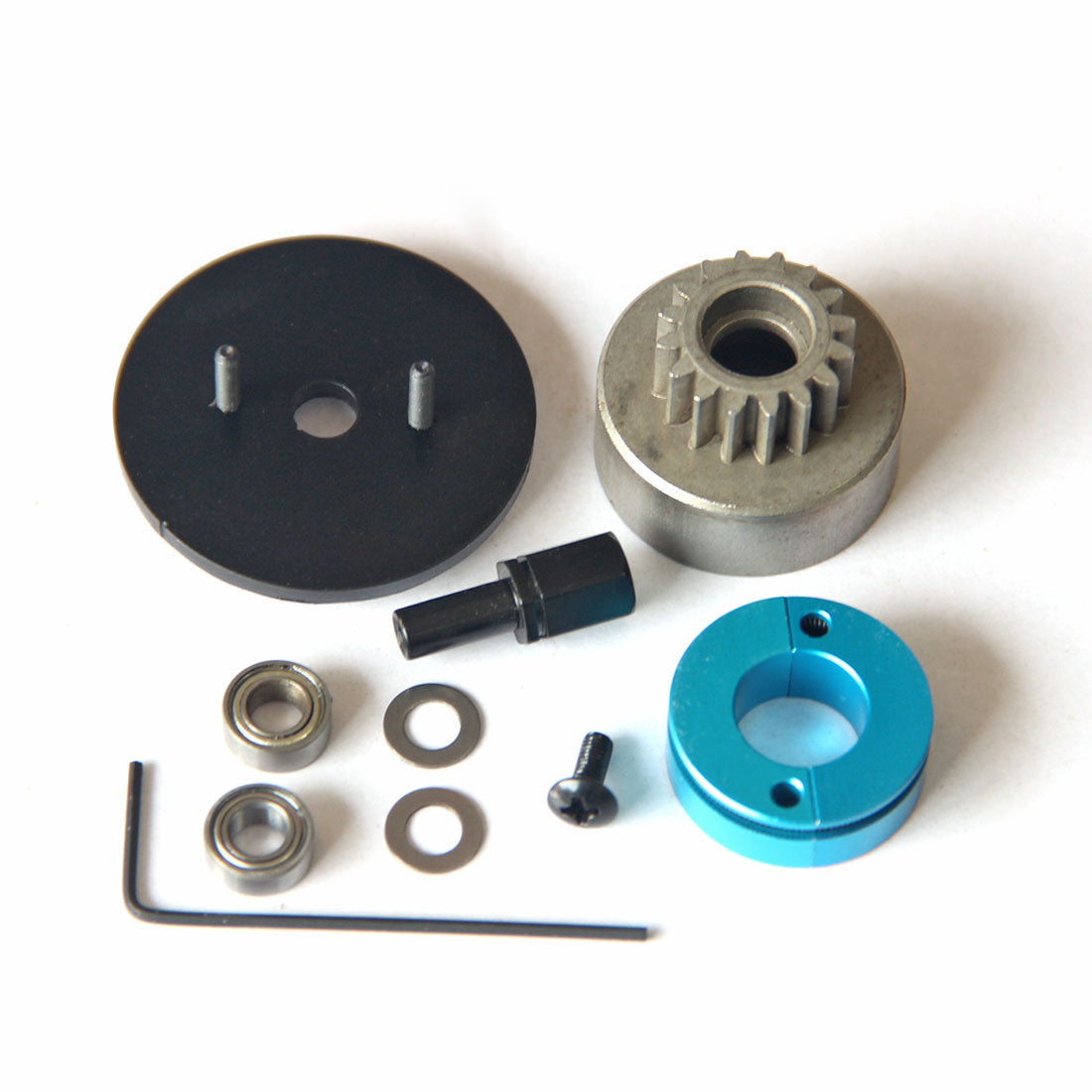 Single Gear Clutch Assembly RC Model Ship Upgrade Part for TOYAN FS-L200 Double-cylinder 4-stroke Methanol Engine Model - enginediy