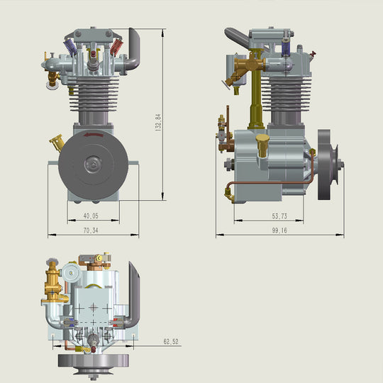 musa engine fv1a ohv ic gas engine