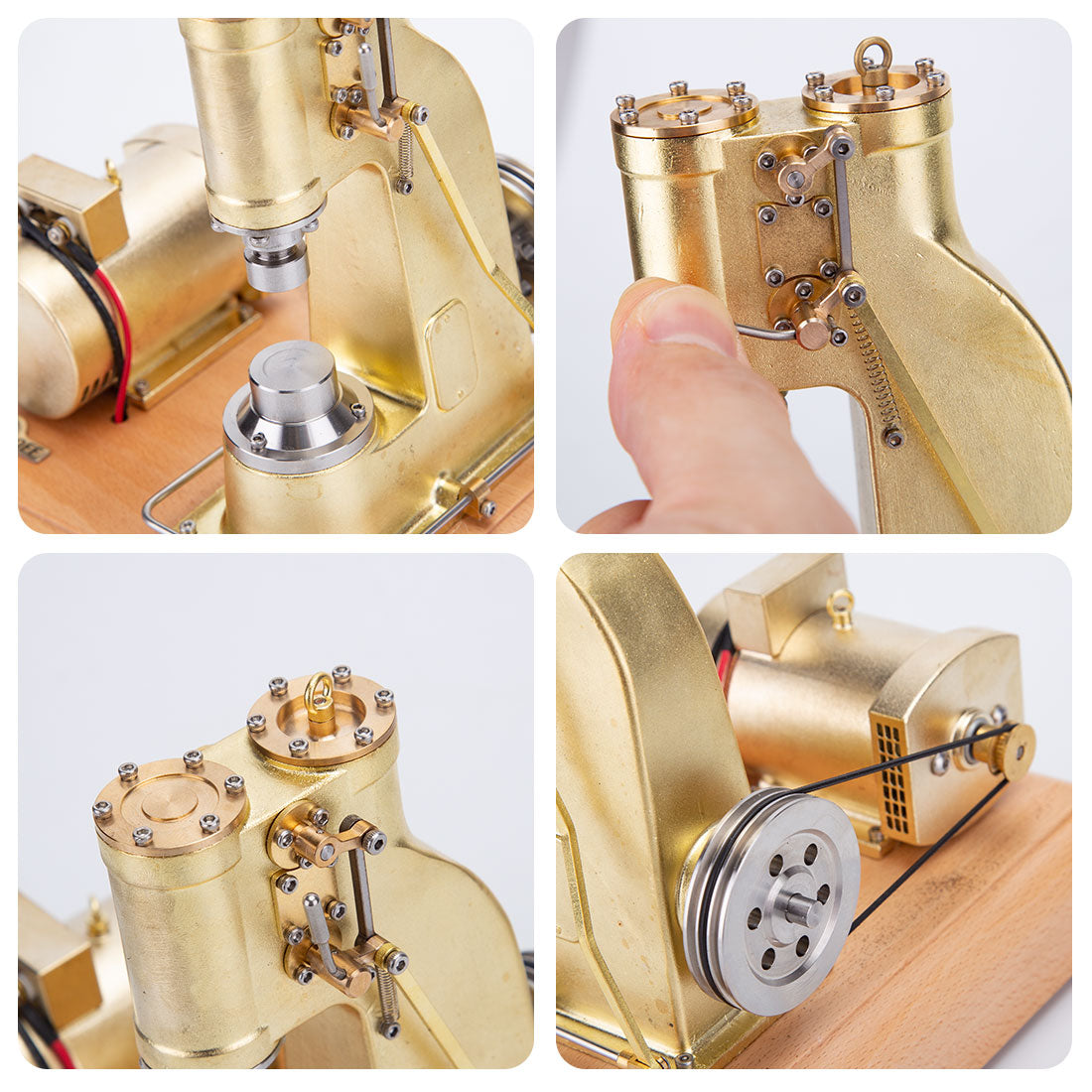 Mini Brass Piston Power Hammer Model Industrial Forging Machine