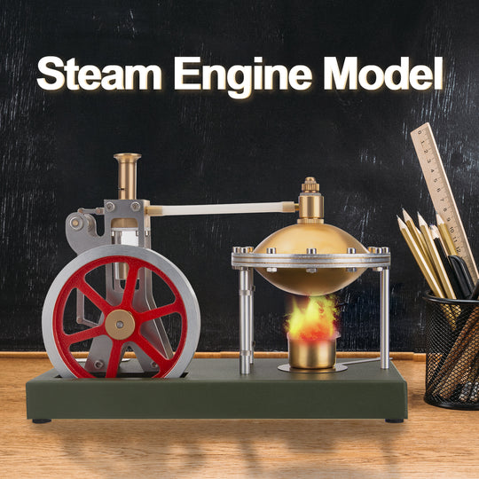 ENJOMOR DIY Hero's Steam Engine Kit with Boiler