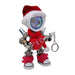 3D Metal Mechanical Punk Guitarist Robot Christmas Colorful Ambient Lamp Model Assembly Kit for Kids, Teens, and Adults-366PCS