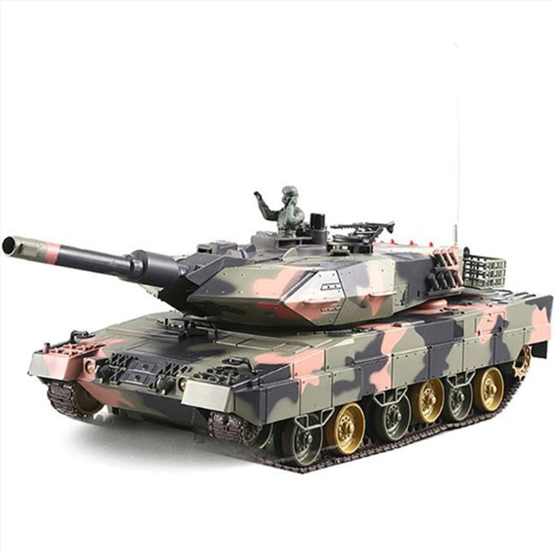 1/24 RC Tank German Leopard2 A5 Tank Model Military Vehicle Model Toys ...