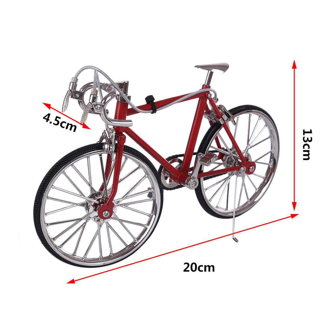 Metal DIY Assembly Bicycle Model Simulated Decoration Bike Model - FS-00150