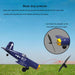 VOLANTEXRC F4U Corsair Airplane 400mm Wingspan Airplane 2.4G RC 4CH Airplane Fixed Wing Aircraft with Xpilot Gyro System for Beginner - RTF - enginediy