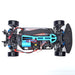 HSP 94123PRO 1:10 4WD Electric Brushless High Speed Drift Car 2.4G Remote Control Car - Car Shell in Random Color (RTR) - enginediy