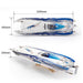 TFL 1133 Electric Brushless Dual-motor CAT Catamaran RC Boat Model with 3674/2075KV Brushless Motor and 120A ESC ARTR Version - Blue - enginediy