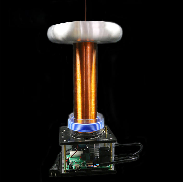 Musical Tesla Coil Singing Plasma Arc Speaker Thoramin Wireless Transmission Experiment Desktop Toy Model