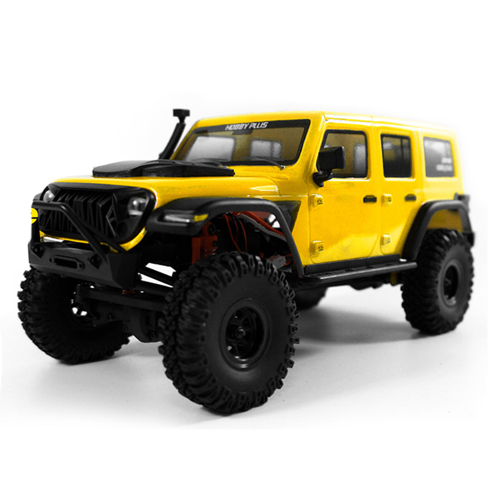 RC Crawler, 1/24 Scale 2.4GHz 4WD Waterproof Off-Road RC Car with 600mAh  Battery & 15 km/h Speed, USB Charging High Simulation Remote Control Truck