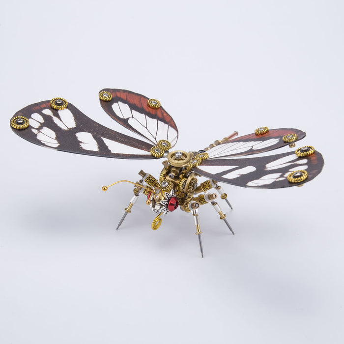 Steampunk 3D Butterfly Model Metal Puzzle DIY Assembly Kit for Kids, T–  EngineDIY