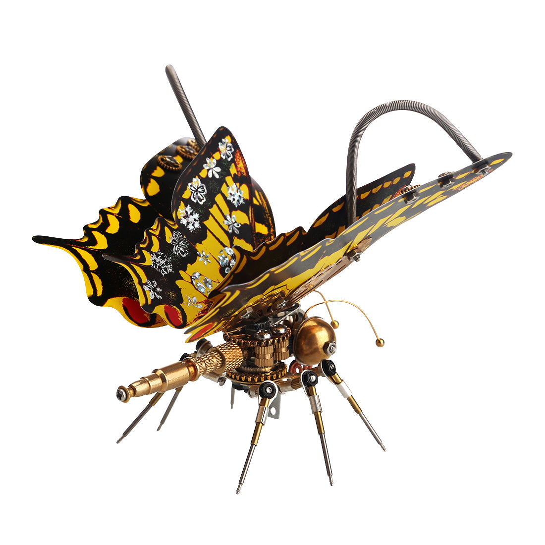 3pcs/ Set Steampunk 3D Monarch Butterflies Model Building Kit