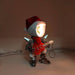 3D Metal Mechanical Punk Guitarist Robot Christmas Colorful Ambient Lamp Model Assembly Kit for Kids, Teens, and Adults-366PCS