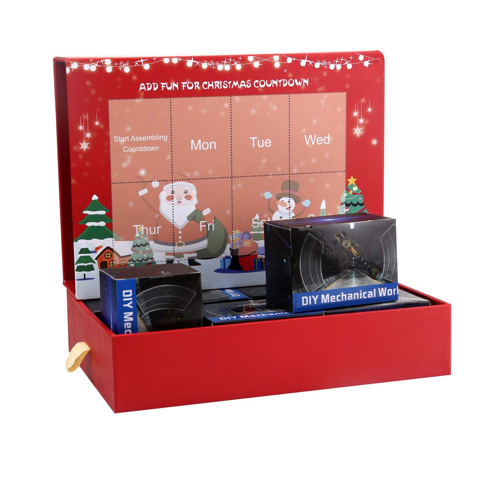 3D Metal Mechanical Insect Model Kit - Make Your Own Advent Calendar - Creative Gift 650+Pcs