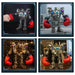 3D Metal Craft Puzzle Mechanical Robot Soldier Boxing Fans Machine Destroyer Model DIY Assembly for Home Decor Creative Gift-880PCS+